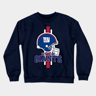 New York Giants Football - Helmet Crewneck Sweatshirt